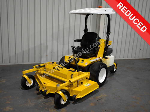 Used Walker Zero Turn Mower MBSY 23hp Diesel 52 Inch Rear Discharge Deck 1035 Hours