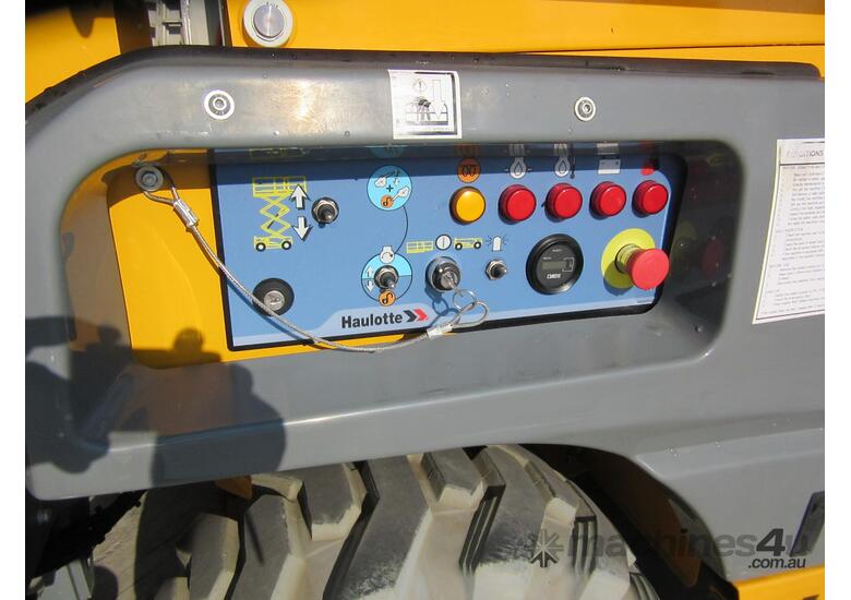 2023 Haulotte Compact 12DX 33ft All Terrain Scissor Lift - 4WD with Differential Lock!