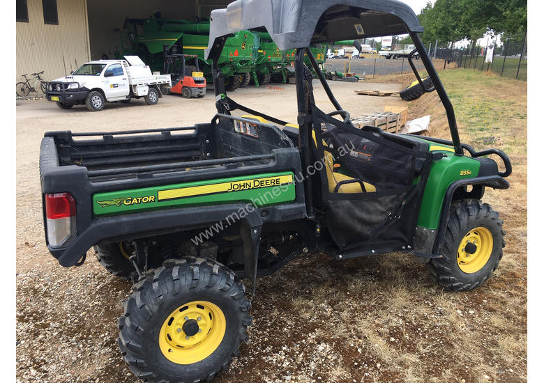 caption John Deere XUV855D Standard-Side by Side All Terrain Vehicle