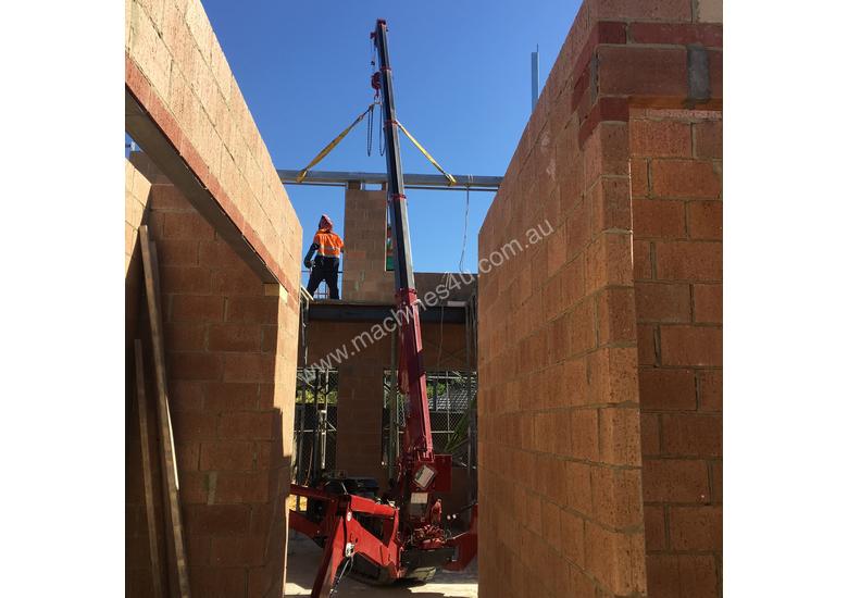 caption 2015 Mini Crawler Spider Crane