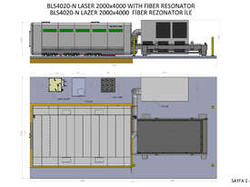 Baykal Fiber Laser System 4000mm x 2000mm 4kW, ( Price Drop) - picture2' - Click to enlarge