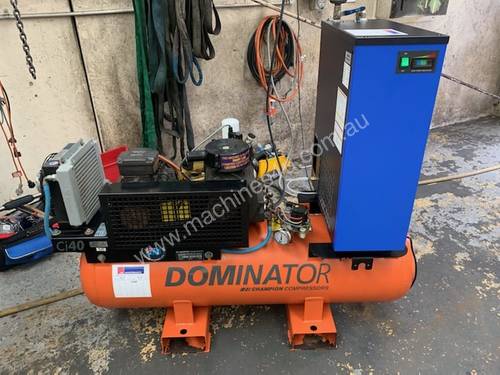 ****SOLD**** Champion Ci40 Rotary Screw Compressor with dryer