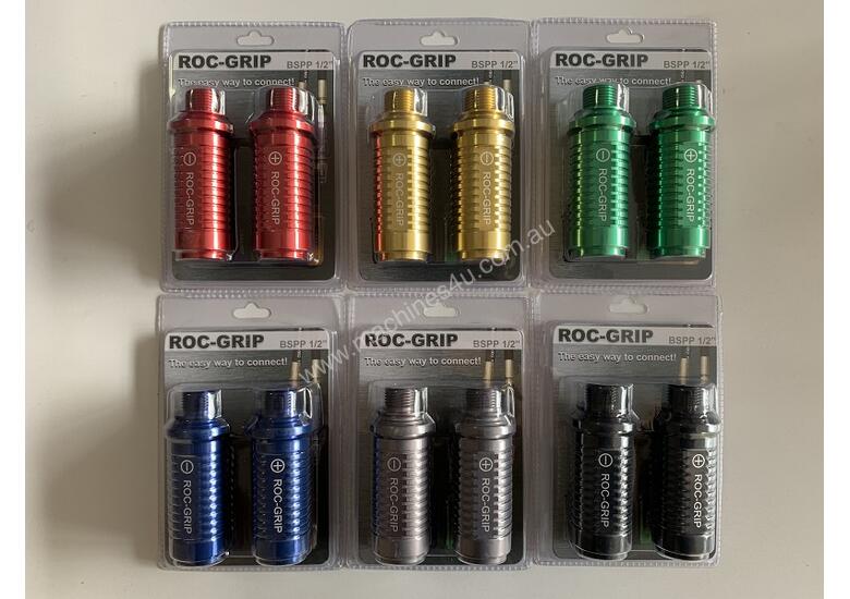 New 2020 rocca Hyraulic Hose Grip Hard Anodized Aluminium 1 2 NPT BSPP