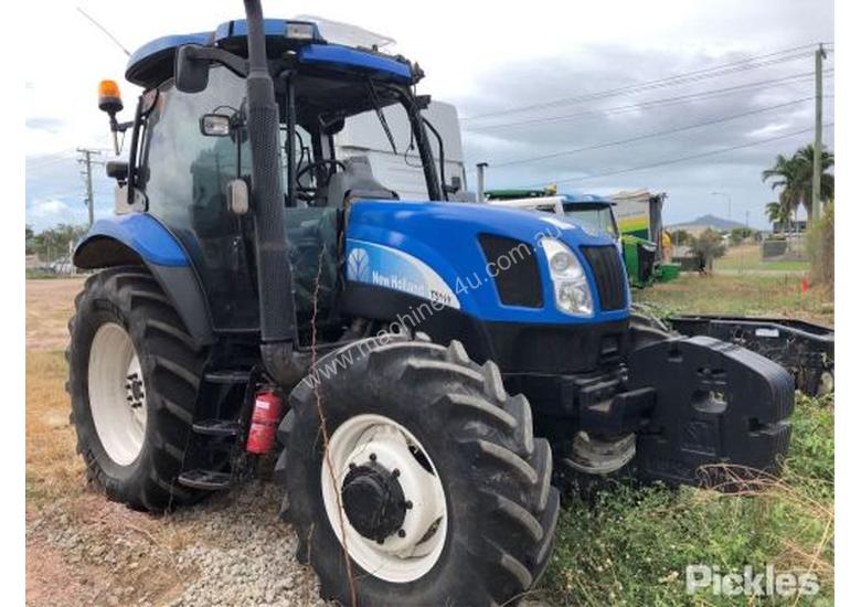 Used New Holland TS110A Tractor With Front End Loader in , Listed on