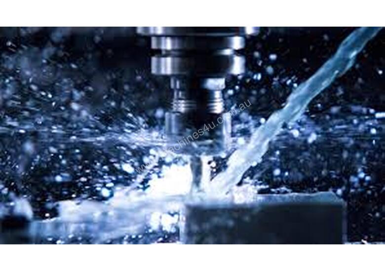 caption Superior clear cutting fluid suitable for all CNC machining centres - Mitre Saws & Copy-Routers