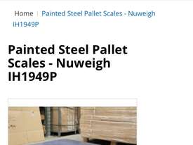 Nuweigh Pallet Scale Powdercoated Finish - picture0' - Click to enlarge