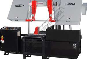 H-550SA Semi Automatic Double Column Heavy Duty Band Saw 550 x 550mm (W x H) Rectangle Capacity