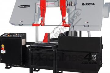 H-550SA Semi Automatic Double Column Heavy Duty Band Saw 550 x 550mm (W x H) Rectangle Capacity