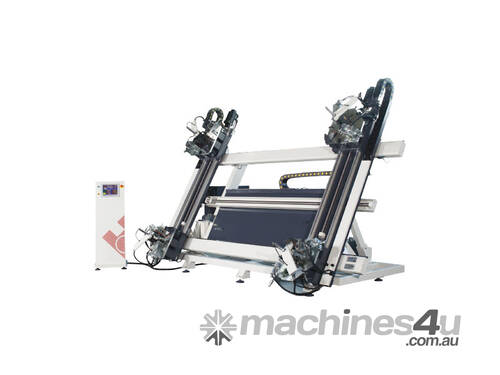 caption OZ MACHINE 4 Head Crimper . Hydraulic, PLC controlled