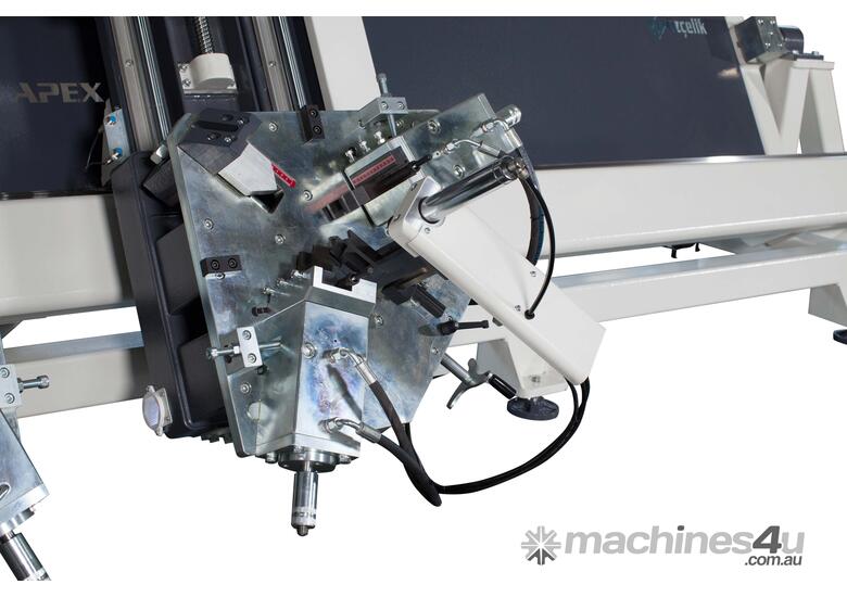 caption OZ MACHINE 4 Head Crimper . Hydraulic, PLC controlled