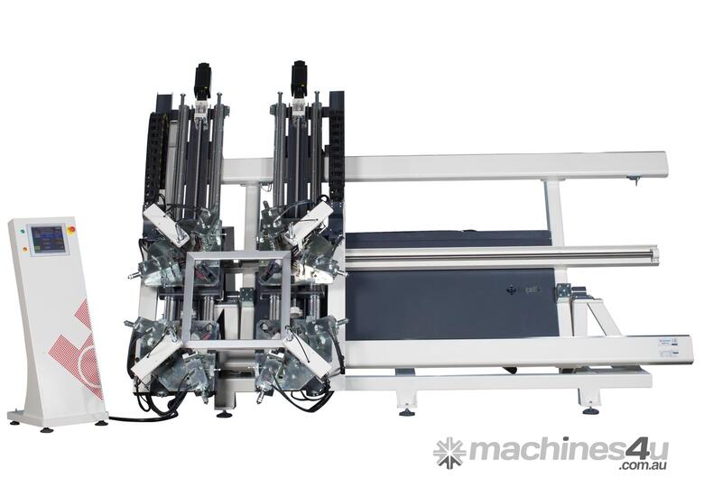 caption OZ MACHINE 4 Head Crimper . Hydraulic, PLC controlled