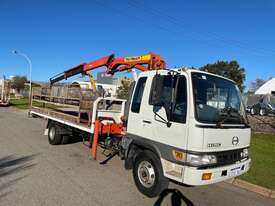 Truck Crane Tray Top Hino 5 tonne with Palfinger 3 tonne crane SN1088 1DYU766 - picture2' - Click to enlarge