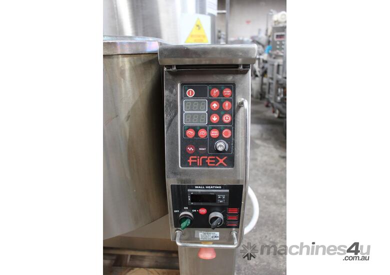 used firex Electrically Heated Tilting Kettle Steam Jacketed Kettle in