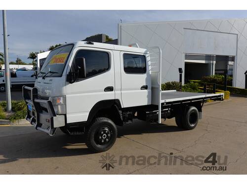 2012 MITSUBISHI FUSO CANTER 7/800 - 4X4 - Tray Truck - Dual Cab