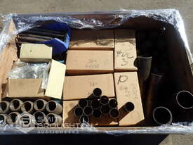 CRATE COMPRISING OF FITTINGS, BLADES, WASHERS, PINS & SPRING COMPONENTS - picture0' - Click to enlarge