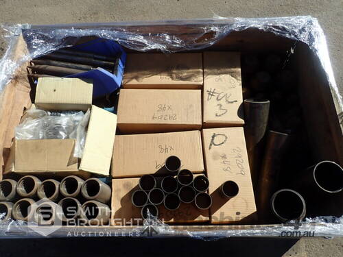 CRATE COMPRISING OF FITTINGS, BLADES, WASHERS, PINS & SPRING COMPONENTS