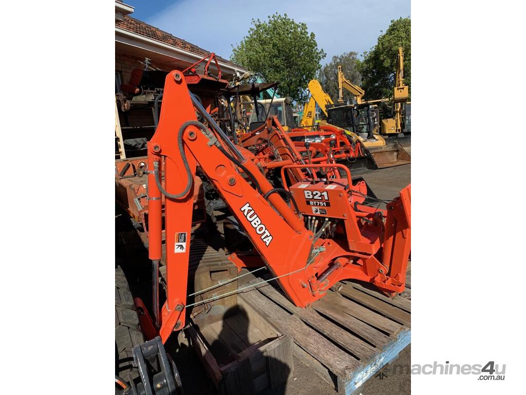 Used 2020 Kubota BT751 3PL Backhoe Attachment in BROOKLYN, VIC