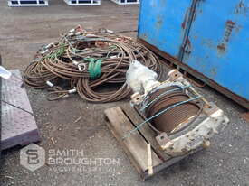 AIR WINCH & PALLET COMPRISING OF CABLE & CHAIN BLOCKS - picture0' - Click to enlarge