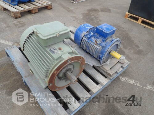 1 X 18.5KW INDUCTION MOTOR & 1 X 20KW INDUCTION MOTOR