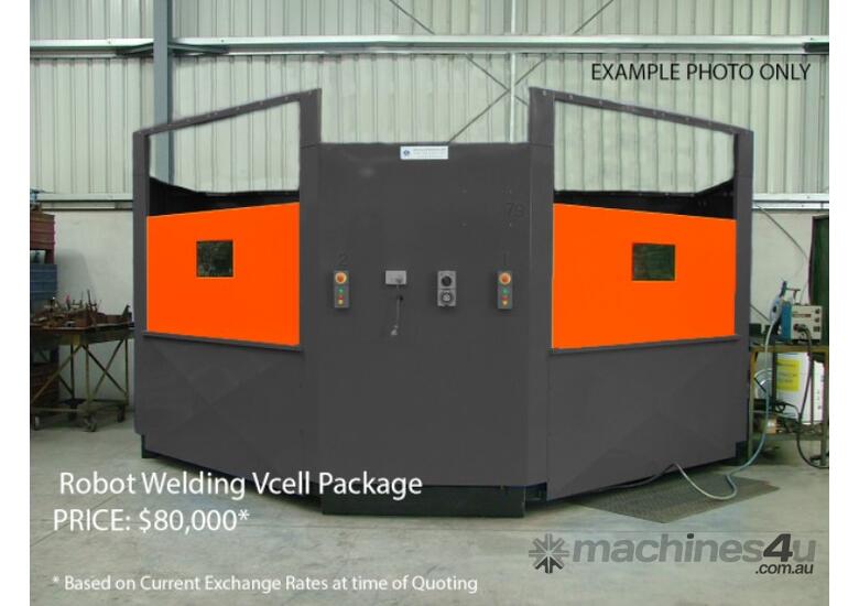 Robotic Welding V Cell - Dual Station 