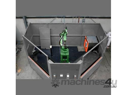 Robotic Welding V Cell - Dual Station 