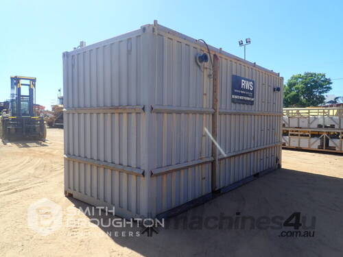 2 X (2008 & 2011) DAVIES INTERNATIONAL RWS 6M HIGHCUBE BIO WASTE WATER TREATMENT PLANT SHIPPING CONT