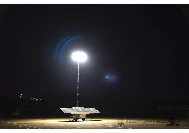 caption Solar Lighting Tower 600 - 4x150W LED