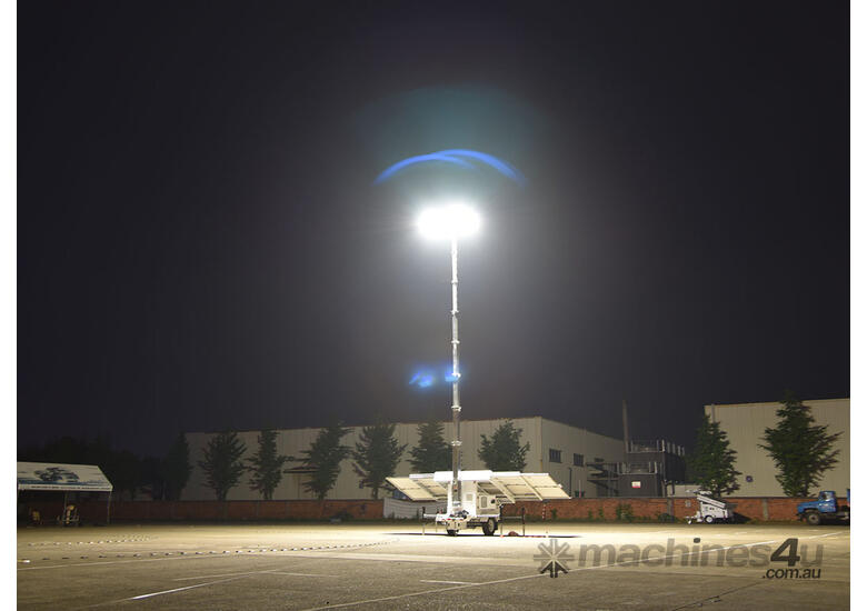 caption Solar Lighting Tower 600 - 4x150W LED