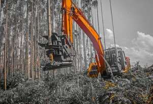 Dymax Grapple Tree Shears for 5 - 40T Excavators & Skid Loaders - Heavy Duty!