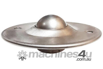 Mild Steel Recessed Flange Mount Ball Transfer 24.5mm Roller Diameter (BTR225MS)