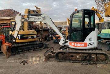 BOBCAT 435 AG EXCAVATOR - 4.8 Tonne, 47.6 HP, Ideal for Construction & Landscaping!