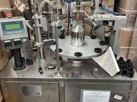 Tube Filler/Sealer / 8 Station Rotary - picture0' - Click to enlarge