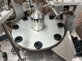 Tube Filler/Sealer / 8 Station Rotary - picture0' - Click to enlarge