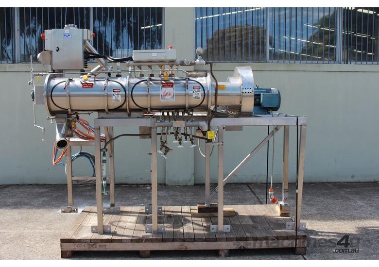 Pre- Conditioner/ Conditioning Drum / Extruder.