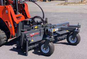 Skid Steer Rotary Power Grader - Hydraulic Angle & Tilt (On the Fly)