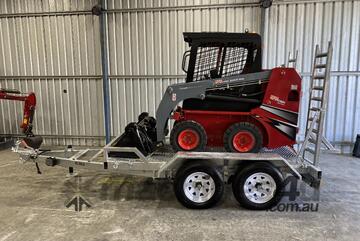 Supermini 490kg Skid Steer Loader with trailer package $50,990+GST or around $249 pw finance