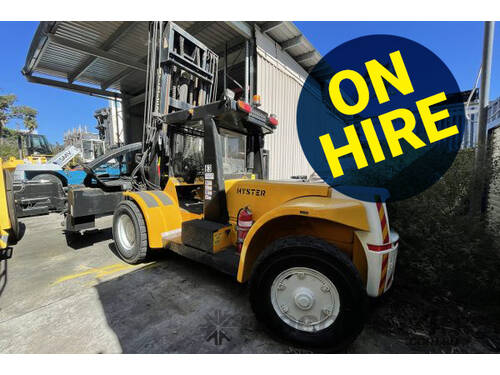 HYSTER H225H TYRE HANDLER (PS083) - Sydney Forklifts - **ON HIRE**