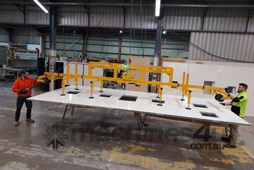 ROVER RV For Caravan & Motorhome Roof Placement During Manufacture - Vacuum Lifting Australia