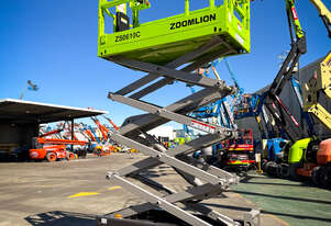 ZS0610C 28ft Electric Scissor Lift - 250kg SWL, 6.8m Platform Height
