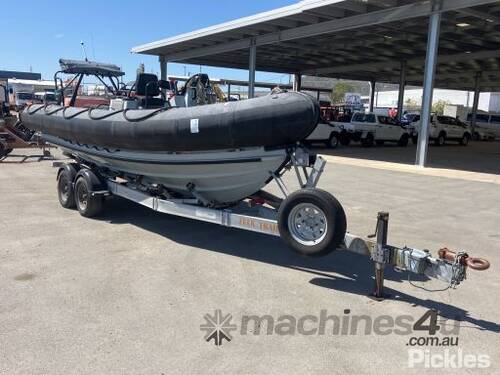 2013 Hamilton Pacific 22 Rigid Hull Inflatable Boat