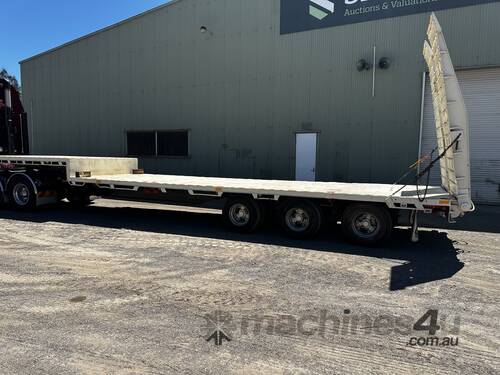 1987 Loadmaster Tri-Axle 40ft Drop Deck Trailer