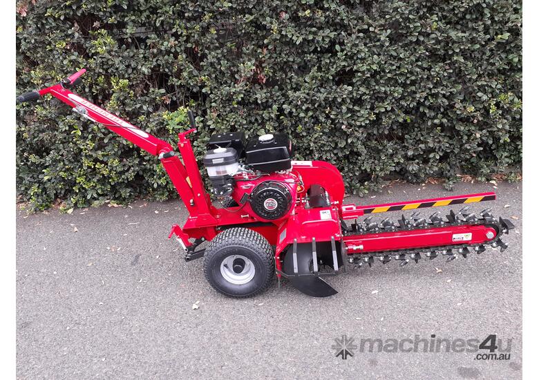 caption 15HP MINI TRENCHER - 600mm max. digging depth