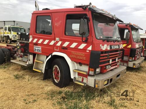 Scania - Ex Fire Truck -4 X2 -3 Series - Scania G P Crew Cab -Year 1991 (8) Installation Date 1992