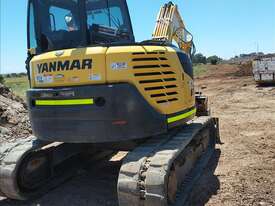 FOCUS MACHINERY - 2019 YANMAR SV100 10T EXCAVATOR WITH CABIN, TIER 1 SPEC - Hire - picture0' - Click to enlarge