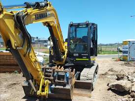 FOCUS MACHINERY - 2019 YANMAR SV100 10T EXCAVATOR WITH CABIN, TIER 1 SPEC - Hire - picture2' - Click to enlarge