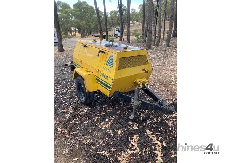 caption CVA Compressors - Compair Compact 75, 75cfm Diesel Air Compressor