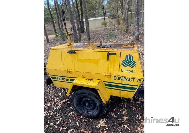 caption CVA Compressors - Compair Compact 75, 75cfm Diesel Air Compressor