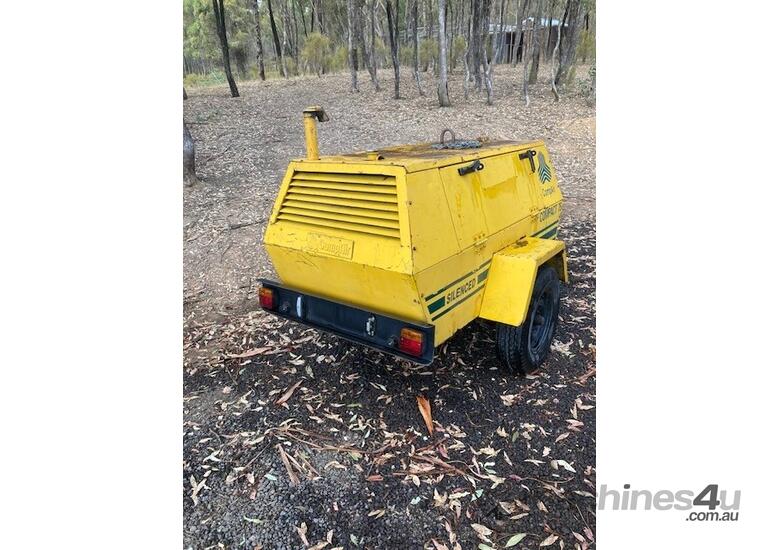 caption CVA Compressors - Compair Compact 75, 75cfm Diesel Air Compressor