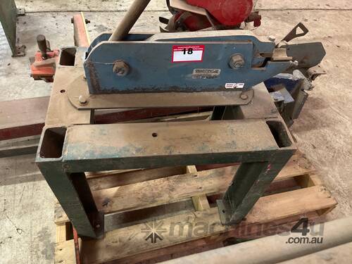 Steel Former -with Various Size Shaping Attachments - Manual Handle Operated