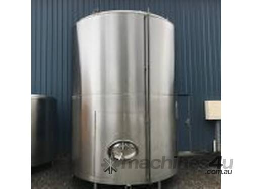 Jacketed Stainless Steel Tank 13,600ltr - Insulated